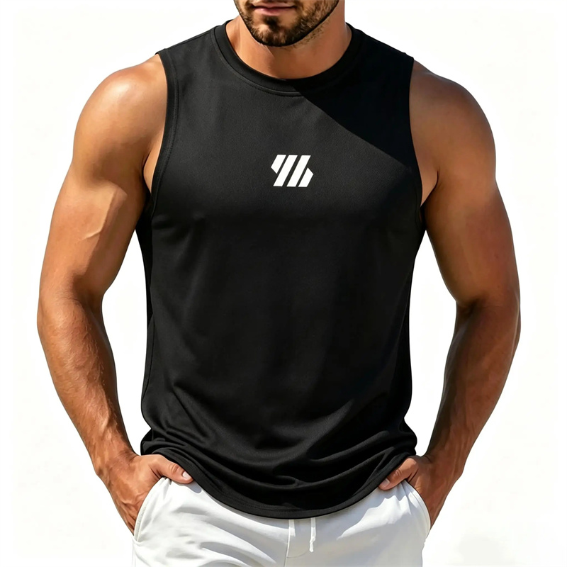 Sleeveless Undershirt - Herren Fitness Lauf-Tanktop Sportbekleidung Ärmelloses Shirt