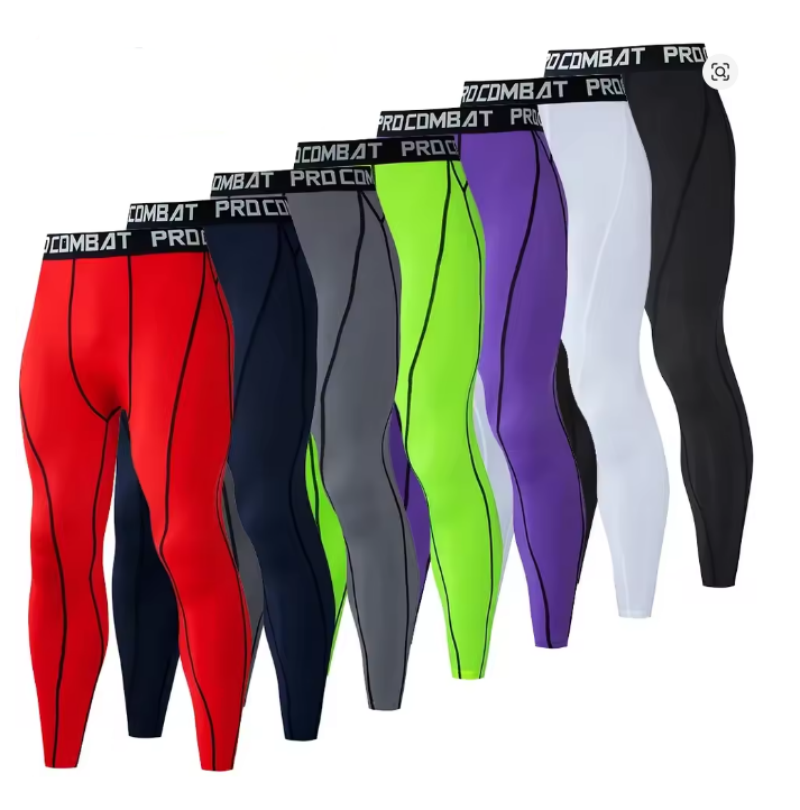 Compression Long Pant - SPORTIF Männer Bodybuilding Longs Hosen Fitness
