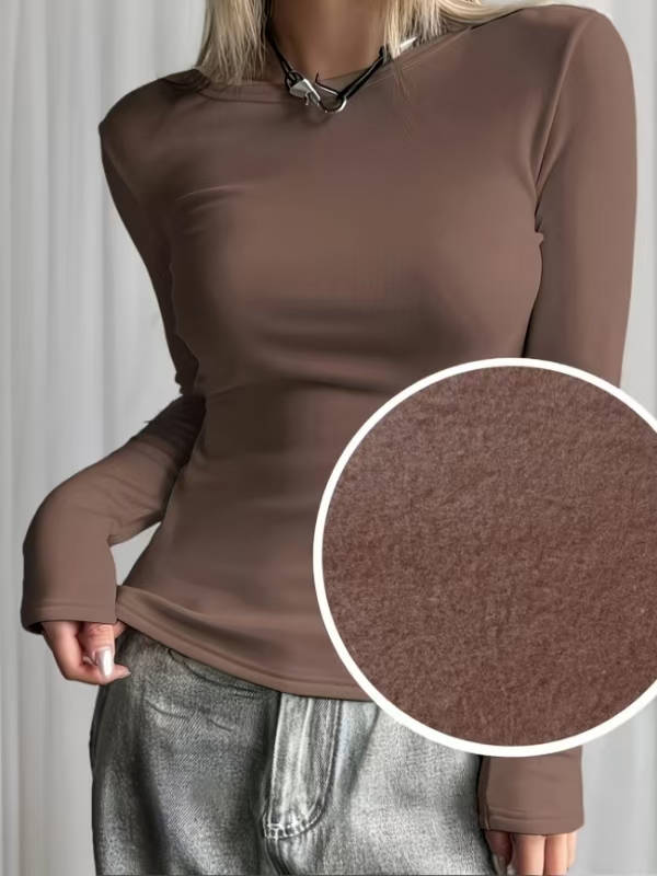Damen-Baselayer-Shirt mit Flee – Base Layer Top Bewertung und Preis